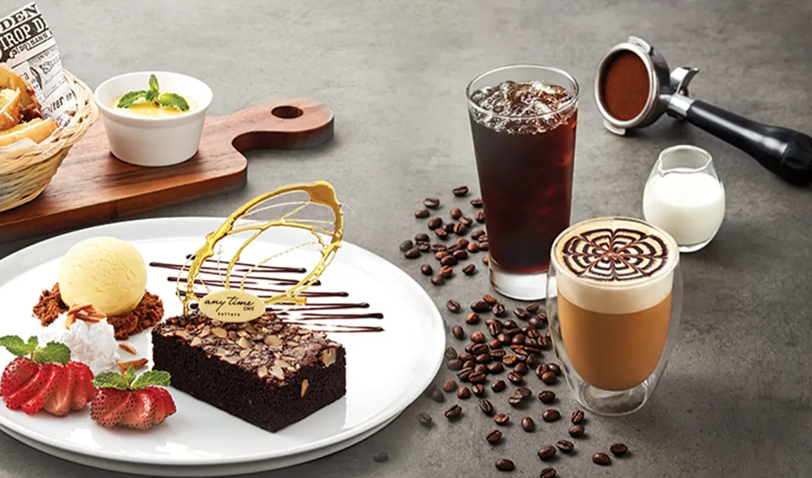 Delicious Cakes with Coffee from Kenya